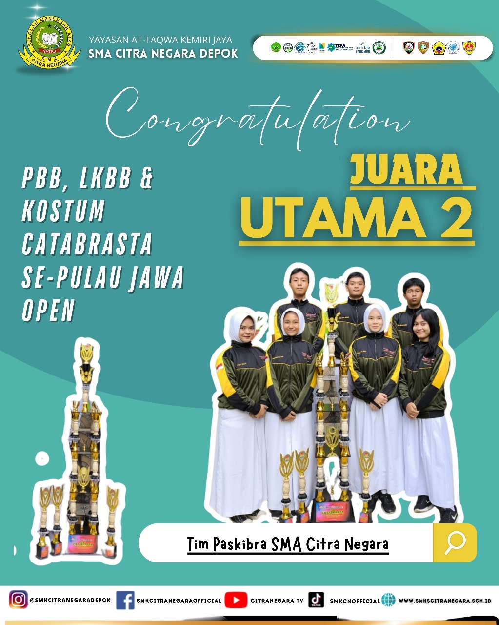 JUARA UTAMA 2 PBB, LKBB & KOSTUM CATABRASTA SE-PULAU JAWA OPEN 2025