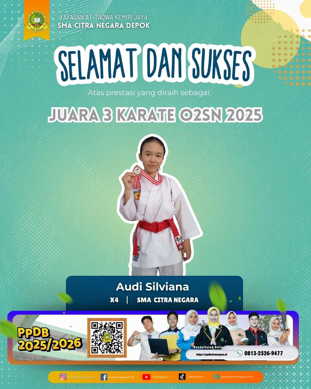 JUARA 3 KARATE 02SN 2025