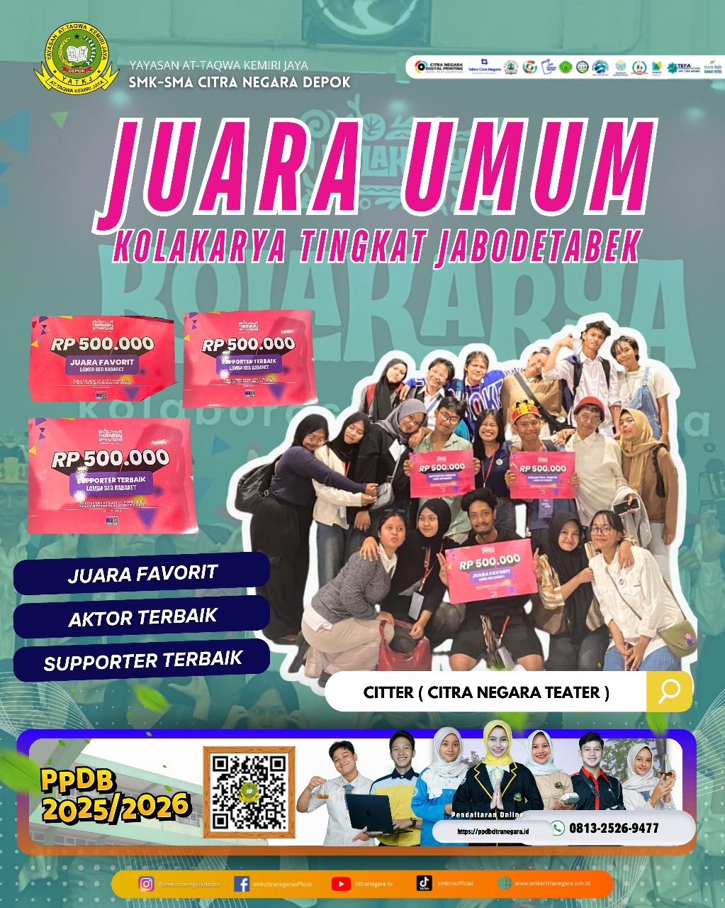 JUARA UMUM KOLAKARYA TINGKAT JABODETABEK 2025